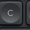 C Πλήκτρο αντικατάστασης Logitech MX Keys
