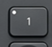 Bluetooth 1 Πλήκτρο αντικατάστασης Logitech MX Keys