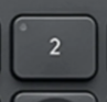 Bluetooth 2 Πλήκτρο αντικατάστασης Logitech MX Keys