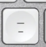 - / _ Ersatztaste Logitech MX Keys
