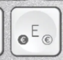 E / € Ersatztaste Logitech MX Keys
