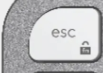 Esc Ersatztaste Logitech MX Keys