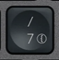 7 / / Nadomestna tipka QWERTZ (DE) Črna Logitech MX Keys