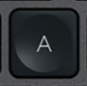 A Nadomestna tipka QWERTZ (DE) Črna Logitech MX Keys