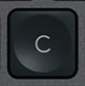 C Nadomestna tipka QWERTZ (DE) Črna Logitech MX Keys