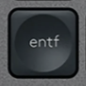Entf Nadomestna tipka QWERTZ (DE) Črna Logitech MX Keys