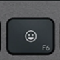 F6 Nadomestna tipka QWERTZ (DE) Črna Logitech MX Keys