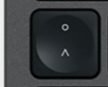 ^ / ° Nadomestna tipka QWERTZ (DE) Črna Logitech MX Keys