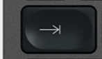 Tab Nadomestna tipka QWERTZ (DE) Črna Logitech MX Keys