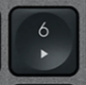 6 (Num) Tecla de repuesto QWERTY (ES) Negro Logitech MX Keys