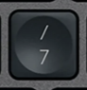 7 / / Tecla de repuesto QWERTY (ES) Negro Logitech MX Keys