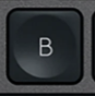 B Tecla de repuesto QWERTY (ES) Negro Logitech MX Keys