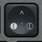 ` / ^ Tecla de repuesto QWERTY (ES) Negro Logitech MX Keys