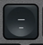 - / _ Tecla de repuesto QWERTY (ES) Negro Logitech MX Keys