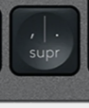 Supr (Num) Tecla de repuesto QWERTY (ES) Negro Logitech MX Keys