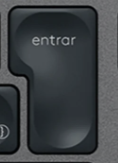 Enter Tecla de repuesto QWERTY (ES) Negro Logitech MX Keys