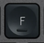 F Tecla de repuesto QWERTY (ES) Negro Logitech MX Keys
