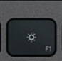 F1 Tecla de repuesto QWERTY (ES) Negro Logitech MX Keys