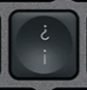 ¡ / ¿ Tecla de repuesto QWERTY (ES) Negro Logitech MX Keys