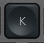 K Tecla de repuesto QWERTY (ES) Negro Logitech MX Keys