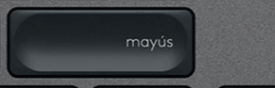 Shift (R) Tecla de repuesto QWERTY (ES) Negro Logitech MX Keys