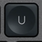 U Tecla de repuesto QWERTY (ES) Negro Logitech MX Keys
