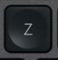 Z Tecla de repuesto QWERTY (ES) Negro Logitech MX Keys