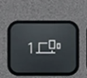 Bluetooth 1 Touche de remplacement AZERTY (FR) Noir Logitech MX Keys