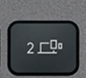 Bluetooth 2 Touche de remplacement AZERTY (FR) Noir Logitech MX Keys