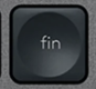 End Touche de remplacement AZERTY (FR) Noir Logitech MX Keys