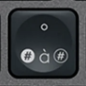 à / ° Tasto di ricambio QWERTY (IT) Nero Logitech MX Keys
