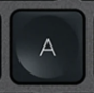 A Tasto di ricambio QWERTY (IT) Nero Logitech MX Keys