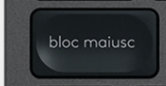 Bloc Maiusc Tasto di ricambio QWERTY (IT) Nero Logitech MX Keys
