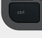 Ctrl Tasto di ricambio QWERTY (IT) Nero Logitech MX Keys