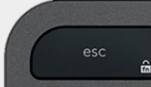 Esc Tasto di ricambio QWERTY (IT) Nero Logitech MX Keys