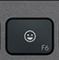 F6 Tasto di ricambio QWERTY (IT) Nero Logitech MX Keys