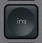 Ins Tasto di ricambio QWERTY (IT) Nero Logitech MX Keys