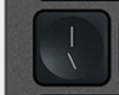 \ / | Tasto di ricambio QWERTY (IT) Nero Logitech MX Keys