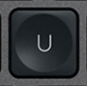 U Tasto di ricambio QWERTY (IT) Nero Logitech MX Keys
