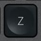 Z Tasto di ricambio QWERTY (IT) Nero Logitech MX Keys