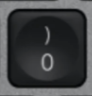 0 / ) Keičiamas klavišas Logitech MX Keys
