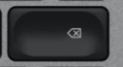 Backspace Keičiamas klavišas Logitech MX Keys