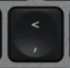, / ≤ Klawisz zapasowy Logitech MX Keys