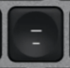 - / _ Klawisz zapasowy Logitech MX Keys