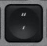 ' / " Klawisz zapasowy Logitech MX Keys