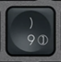 9 / ) Tecla de substituição QWERTY (PT) Preto Logitech MX Keys