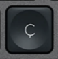 Ç Tecla de substituição QWERTY (PT) Preto Logitech MX Keys