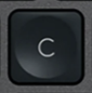 C Tecla de substituição QWERTY (PT) Preto Logitech MX Keys