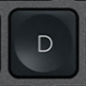D Tecla de substituição QWERTY (PT) Preto Logitech MX Keys