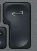 Enter Tecla de substituição QWERTY (PT) Preto Logitech MX Keys